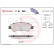 Brake Pad Set, disc brake BREMBO XTRA LINE P 61 066X, Thumbnail 2