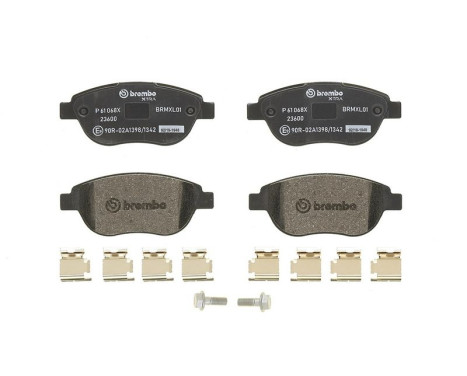 Brake Pad Set, disc brake BREMBO XTRA LINE P 61 068X, Image 4