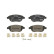 Brake Pad Set, disc brake BREMBO XTRA LINE P 61 068X, Thumbnail 4