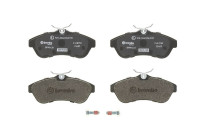 Brake Pad Set, disc brake BREMBO XTRA LINE P 61 075X