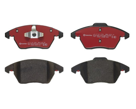 Brake Pad Set, disc brake BREMBO XTRA LINE P 61 076X, Image 4