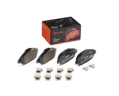 Brake Pad Set, disc brake BREMBO XTRA LINE P 61 101X, Image 2