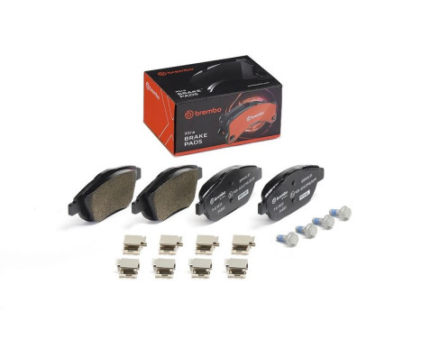 Brake Pad Set, disc brake BREMBO XTRA LINE P 61 103X, Image 2