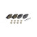 Brake Pad Set, disc brake BREMBO XTRA LINE P 61 103X, Thumbnail 3