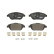 Brake Pad Set, disc brake BREMBO XTRA LINE P 61 103X, Thumbnail 4