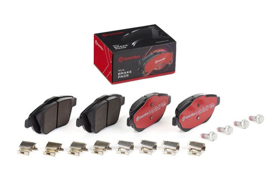 Brake Pad Set, disc brake BREMBO XTRA LINE P 61 103X, Image 2