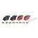 Brake Pad Set, disc brake BREMBO XTRA LINE P 61 103X, Thumbnail 3