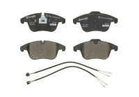Brake Pad Set, disc brake BREMBO XTRA LINE P 61 106X