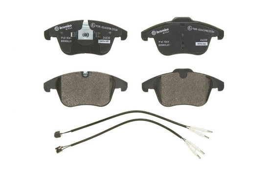 Brake Pad Set, disc brake BREMBO XTRA LINE P 61 106X