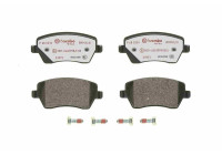 Brake Pad Set, disc brake BREMBO XTRA LINE P 68 033X