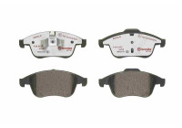 Brake Pad Set, disc brake BREMBO XTRA LINE P 68 047X