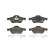 Brake Pad Set, disc brake BREMBO XTRA LINE P 68 048X