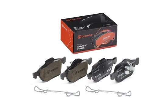 Brake Pad Set, disc brake BREMBO XTRA LINE P 68 048X, Image 2