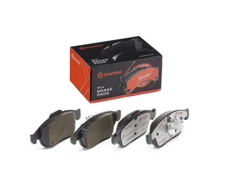 Brake Pad Set, disc brake BREMBO XTRA LINE P 68 050X, Image 2