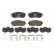 Brake Pad Set, disc brake BREMBO XTRA LINE P 78 021X, Thumbnail 2