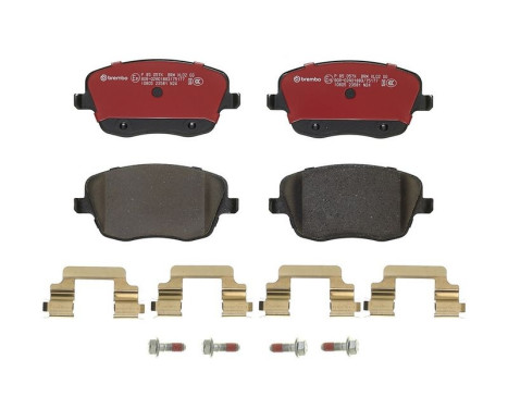 Brake Pad Set, disc brake BREMBO XTRA LINE P 85 057X, Image 4