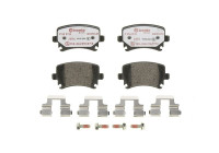 Brake Pad Set, disc brake BREMBO XTRA LINE P 85 073X