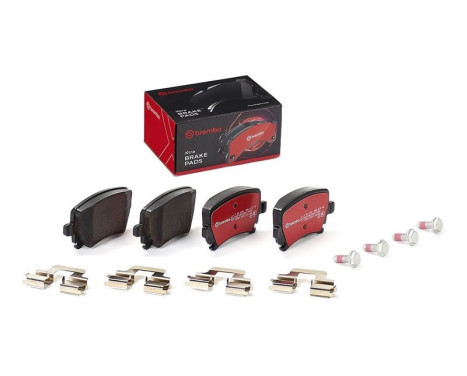 Brake Pad Set, disc brake BREMBO XTRA LINE P 85 073X, Image 2