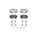 Brake Pad Set, disc brake BREMBO XTRA LINE P 85 095X, Thumbnail 2