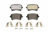 Brake Pad Set, disc brake BREMBO XTRA LINE P 85 099X