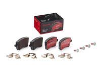 Brake Pad Set, disc brake BREMBO XTRA LINE P 85 099X
