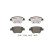 Brake Pad Set, disc brake BREMBO XTRA LINE P 85 114X