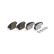 Brake Pad Set, disc brake BREMBO XTRA LINE P 85 114X, Thumbnail 3
