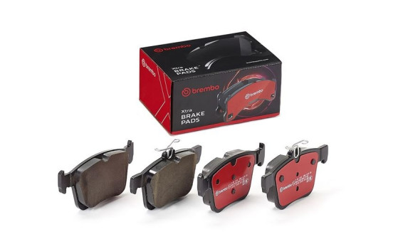 Brake Pad Set, disc brake BREMBO XTRA LINE P 85 125X