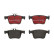Brake Pad Set, disc brake BREMBO XTRA LINE P 85 125X, Thumbnail 4