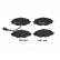 Brake Pad Set, disc brake BREMBO XTRA LINE P 85 126X, Thumbnail 2