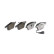 Brake Pad Set, disc brake BREMBO XTRA LINE P 85 129X, Thumbnail 3