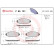 Brake Pad Set, disc brake BREMBO XTRA LINE P 85 131X, Thumbnail 2