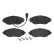 Brake Pad Set, disc brake BREMBO XTRA LINE P 85 144X, Thumbnail 2