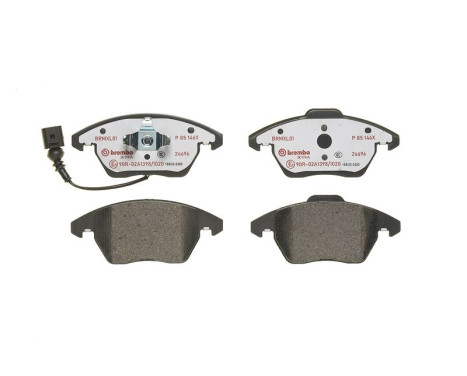 Brake Pad Set, disc brake BREMBO XTRA LINE P 85 146X