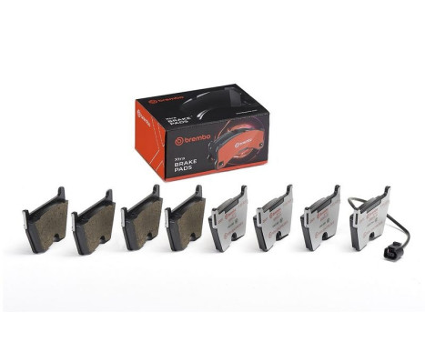 Brake Pad Set, disc brake BREMBO XTRA LINE P 85 152X, Image 2