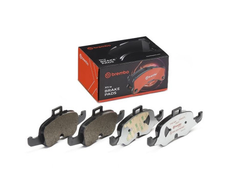 Brake Pad Set, disc brake BREMBO XTRA LINE P 85 160X, Image 2