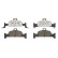 Brake Pad Set, disc brake BREMBO XTRA LINE P 85 164X, Thumbnail 2