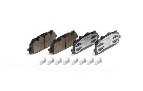 Brake Pad Set, disc brake BREMBO XTRA LINE P 85 165X, Image 2