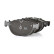 Brake pad set, disc brake BSG 15-200-039
