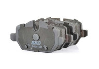 Brake pad set, disc brake BSG 15-200-042