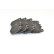 Brake pad set, disc brake BSG 15-200-054