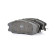 Brake pad set, disc brake BSG 16-200-001, Thumbnail 2