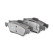 Brake pad set, disc brake BSG 30-200-010