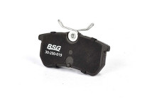 Brake pad set, disc brake BSG 30-200-019