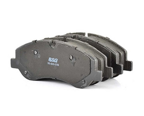 Brake pad set, disc brake BSG 30-200-036