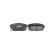 Brake pad set, disc brake BSG 40-200-002