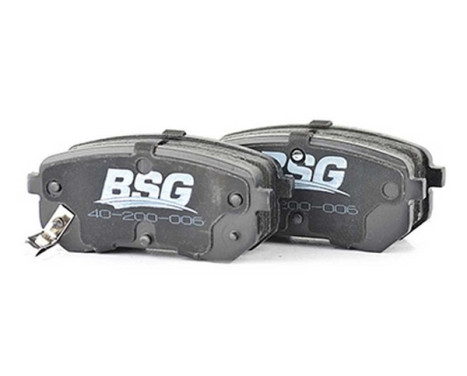 Brake pad set, disc brake BSG 40-200-006