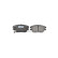 Brake pad set, disc brake BSG 40-200-012