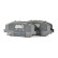 Brake pad set, disc brake BSG 40-200-015