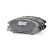 Brake pad set, disc brake BSG 40-200-030